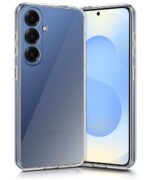 Transparent Back Cover Case for Samsung Galaxy S25 5G | Raised Bumps for Full Device & Camera Protection Shockproof TPU Silicone Back Case Mobile Cover Transparent - Image 3