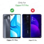 Shock Proof Clear Back Case Mobile Cover for Oppo F17 Pro | A93 | Reno 4F (Hard | Hybrid PC + TPU | Full Armour Device & Camera Protection | Green) - Image 2