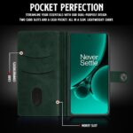 Shock Proof Flip Cover Back Case for 1+ Oneplus Nord Ce 3 5G | Magnetic Wallet Leather Case with Stand - Image 6