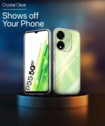 kelpuj Crystal Clear Transparent Back Case Cover for Itel P55 5G | Full Device & Camera Protection Shockproof TPU | Flexible Silicone Back Cover Case Transparent - Image 6