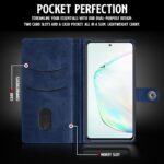 Shock Proof Flip Cover Back Case for Samsung Galaxy Note 10 Lite | Magnetic Wallet Leather Case with Stand - Image 6