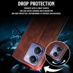 Shock Proof Flip Cover Back Case for Realme P3 Ultra 5G | Magnetic Wallet Leather Case with Stand - Image 6