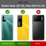 Shock Proof Flip Cover Back Case for Xiaomi Redmi Note 10T 5G | Magnetic Wallet Leather Case with Stand - Image 2