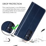 Shock Proof Flip Cover Back Case for Samsung Galaxy M14 5G | Magnetic Wallet Leather Case with Stand - Image 8