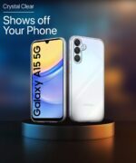 Crystal Clear Transparent Back Case Cover for Samsung Galaxy A15 5G | Full Device & Camera Protection Shockproof TPU | Flexible Silicone Back Cover Case Transparent - Image 6