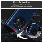 Shock Proof Flip Cover Back Case for 1+ Oneplus 12R 5G | Magnetic Wallet Leather Case with Stand - Image 8