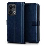 Shock Proof Flip Cover Back Case for Oppo Reno 13 Pro 5G | Magnetic Wallet Leather Case with Stand - Image 3