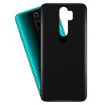 TPU Slim Flexible Back Cover Case | Shockproof with Camera Protection Bump Edge to Edge 360 Degree Protection Slim Matte Soft Back Cover for Xiaomi Redmi Note 8 Pro - Pitch Black - Image 4