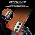 Shock Proof Flip Cover Back Case for Samsung Galaxy S23 Fe 5G | Magnetic Wallet Leather Case with Stand - Image 8