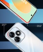 Crystal Clear Transparent Back Case Cover for Tecno Spark Go 2024 | Tecno Spark 20 | Full Device & Camera Protection Shockproof TPU | Flexible Silicone Back Cover Case Transparent - Image 5