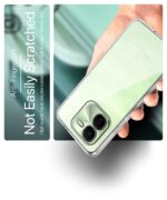 Crystal Clear Transparent Back Cover Case Compatible with iQOO Z9x 5G Shockproof Flexible TPU Silicone Case with Full Body & Camera Protection Transparent - Image 6