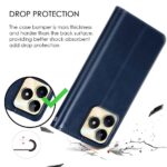 Shock Proof Flip Cover Back Case for Realme Narzo N53 | Magnetic Wallet Leather Case with Stand - Image 4