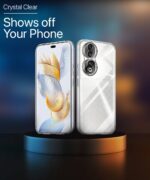 Crystal Clear Transparent Back Case Cover for Honor 90 5G | Full Device & Camera Protection Shockproof TPU | Flexible Silicone Back Cover Case Transparent - Image 3