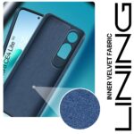 Back Cover for 1+ OnePlus Nord CE 4 Lite 5G | Ultra Slim Soft Rubberised Case | Inner Velvet Fabric Lining | Matte Silicone Flexible Mobile Case | Camera Protection - Blue - Image 4
