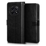 Shock Proof Flip Cover Back Case for Realme 13 5G | Magnetic Wallet Leather Case with Stand - Image 4