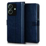 Shock Proof Flip Cover Back Case for Realme Narzo N61 | Magnetic Wallet Leather Case with Stand - Image 2