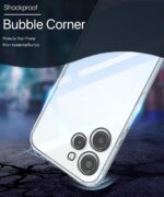 Crystal Clear Transparent Back Case Cover for Redmi 12 4G | Full Device & Camera Protection Shockproof TPU | Flexible Silicone Back Cover Case Transparent - Image 5