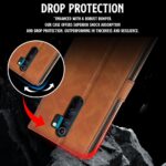 Shock Proof Flip Cover Back Case for Xiaomi Mi Redmi Note 8 Pro | Magnetic Wallet Leather Case with Stand - Image 6