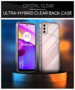 Shock Proof Flip Cover Back Case for Motorola Moto E30 | Magnetic Wallet Leather Case with Stand - Image 3