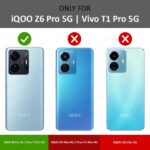 Shock Proof Flip Cover Back Case for Iqoo Z6 Pro | Magnetic Wallet Leather Case with Stand - Image 2