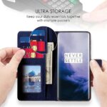 Shock Proof Flip Cover Back Case for 1+Oneplus 7 Pro | Magnetic Wallet Leather Case with Stand - Image 4