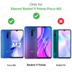 Shock Proof Flip Cover Back Case for Xiaomi Redmi 9 Prime | Magnetic Wallet Leather Case with Stand - Image 2