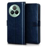 Shock Proof Flip Cover Back Case for Realme P3 Pro 5G | Magnetic Wallet Leather Case with Stand - Image 2
