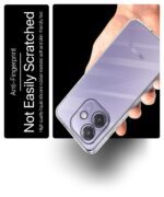 Transparent Back Cover Case Compatible with Oppo A3x 5G, A3x 4G & A3 5G Shockproof TPU Silicone Mobile Cover with Raised Bumps for Full Body & Camera Protection Clear/Transparent - Image 7