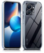 Crystal Clear Transparent Back Case Cover for Infinix Zero 20 | Full Device & Camera Protection Shockproof TPU | Flexible Silicone Back Cover Case Transparent - Image 2