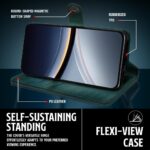 Shock Proof Flip Cover Back Case for Poco F7 | Magnetic Wallet Leather Case with Stand - Image 5