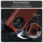 Shock Proof Flip Cover Back Case for 1+ Oneplus 12R 5G | Magnetic Wallet Leather Case with Stand - Image 8