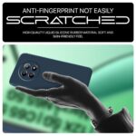 Back Cover for Realme 13 5G | Realme 12 5G | 12X 5G | Narzo 70x 5G | C65 5G | N65 | Slim Soft Rubberised | Inner Velvet Fabric | Silicone Flexible Mobile Case | Camera Protection - Blue - Image 8