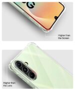 Clear Back Cover Case for Samsung Galaxy M36 5G | Samsung Galaxy F36 5G Shockproof Soft TPU Case | Cushioned Edges for Ultimate Protection Back Cover Case - Transparent - Image 8