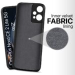 kelpuj Polycarbonate Translucent Hybrid OnePlus Nord CE 2 Lite 5G Back Cover Smoked Matte Bumper Back 360 Degree Protection Protective Hard Back Cover for 1+ OnePlus Nord CE 2 Lite 5G (Black) - Image 4