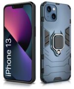 kelpuj Crystal Clear Transparent Back Case for Compatible with Apple iPhone 13 Shockproof TPU Silicone Cover Full Body & Camera Protection - Image 2