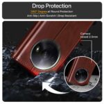 Shock Proof Flip Cover Back Case for Mi Redmi A3 | Magnetic Wallet Leather Case with Stand - Image 8