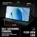 Shock Proof Flip Cover Back Case for Mi Redmi 12 5G | Magnetic Wallet Leather Case with Stand - Image 8