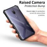 Shock Proof Clear Back Case Mobile Cover for Xiaomi Mi Redmi 8A Dual | (Hard | Hybrid PC + TPU | Full Armour Device & Camera Protection | Black) - Image 5