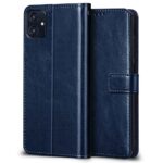 Shock Proof Flip Cover Back Case for Samsung Galaxy M04 | Magnetic Wallet Leather Case with Stand - Image 2