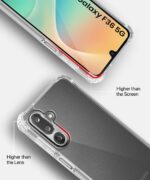Ultra-Hybrid Clear Back Case Cover Designed for Samsung Galaxy M36 5G | Galaxy F36 5G | Sleek Hard Back | Cushion Edge Technology Shockproof Drop & Camera Protection Bump Transparent - Image 8
