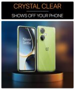 Crystal Clear Transparent Back Case Cover for OnePlus Nord CE 3 Lite 5G | Full Device & Camera Protection Shockproof TPU Silicone Back Cover Case Transparent - Image 3