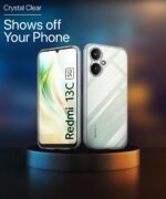 Crystal Clear Transparent Back Case Cover for Xiaomi Redmi 13C 5G | Poco M6 5G | Full Device & Camera Protection Shockproof TPU Silicone Back Cover Case Transparent - Image 3