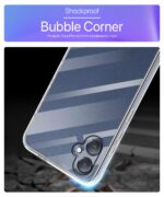 kelpuj Crystal Clear Transparent Back Case Cover for Samsung Galaxy F05 | M05 | A05 | Full Device & Camera Protection Shockproof TPU | Flexible Silicone Back Cover Transparent - Image 8