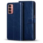 Shock Proof Flip Cover Back Case for Samsung Galaxy A04S | Magnetic Wallet Leather Case with Stand - Image 2