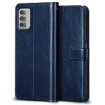 Shock Proof Flip Cover Back Case for Nokia G42 5G | Magnetic Wallet Leather Case with Stand - Image 2