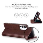 Shock Proof Flip Cover Back Case for Infinix Note 12 5G | Magnetic Wallet Leather Case with Stand - Image 5