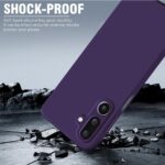 kelpuj Back Cover for Samsung Galaxy M36 5G | Samsung Galaxy F36 5G | Ultra Slim Soft Rubberised Case (Purple) - Image 4
