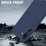 Back Cover for Samsung Galaxy M36 5G | Samsung Galaxy F36 5G | Ultra Slim Soft Rubberised Case (Blue) - Image 4