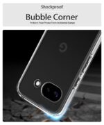 Crystal Clear Transparent Back Case Cover for Google Pixel 9A | Full Device & Camera Protection Shockproof TPU | Flexible Silicone Back Cover Case Transparent - Image 4