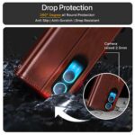 Shock Proof Flip Cover Back Case for 1+ Oneplus Nord Ce 4 Lite 5G | Magnetic Wallet Leather Case with Stand - Image 8